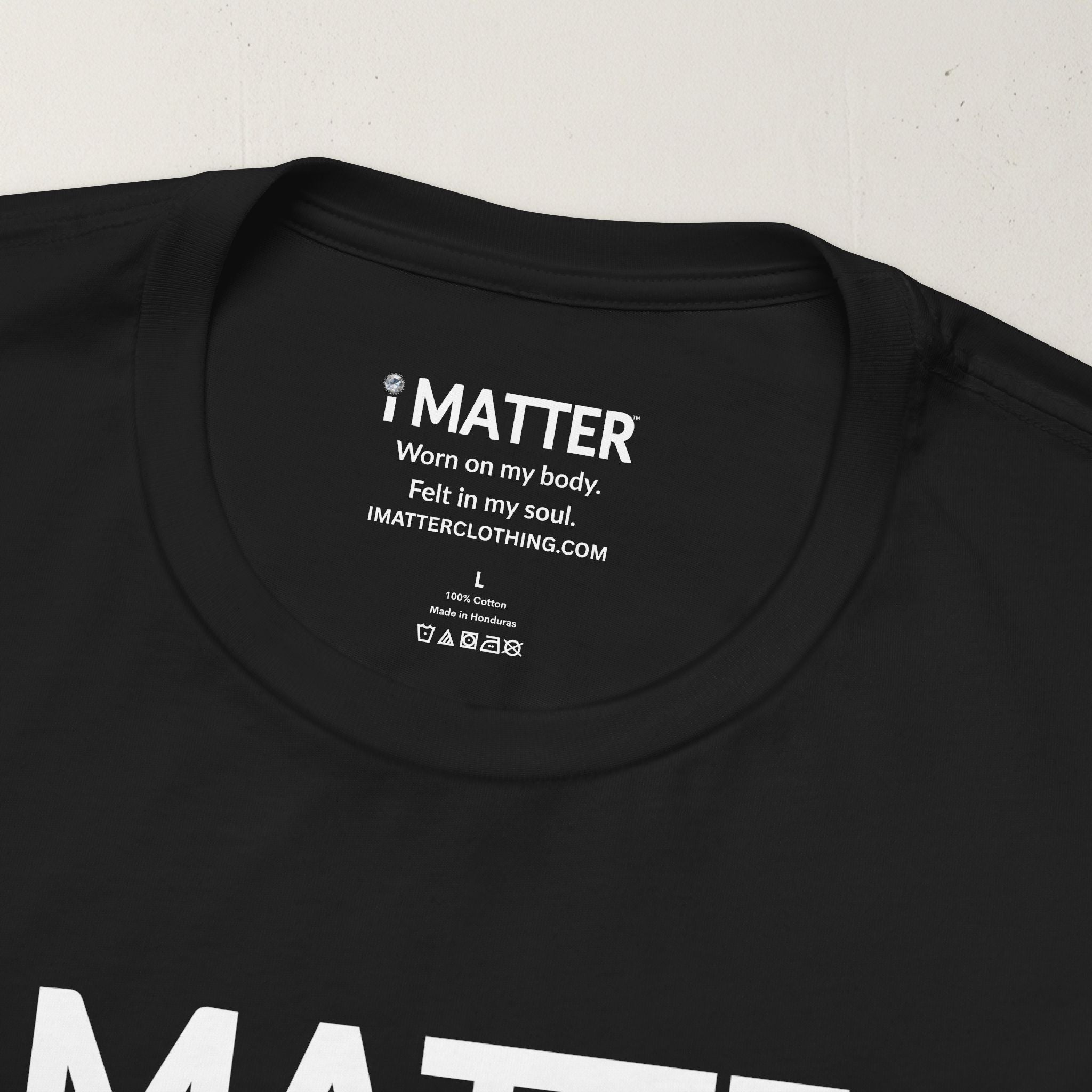 I MATTER™ Core Black Tee